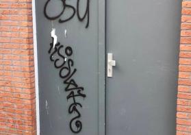 graffiti verwijderen 2